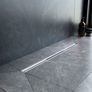 Душевой лоток AM.PM MasterFlow 60 W01SC-S11-060-05SB с решеткой Хром матовый Slim line